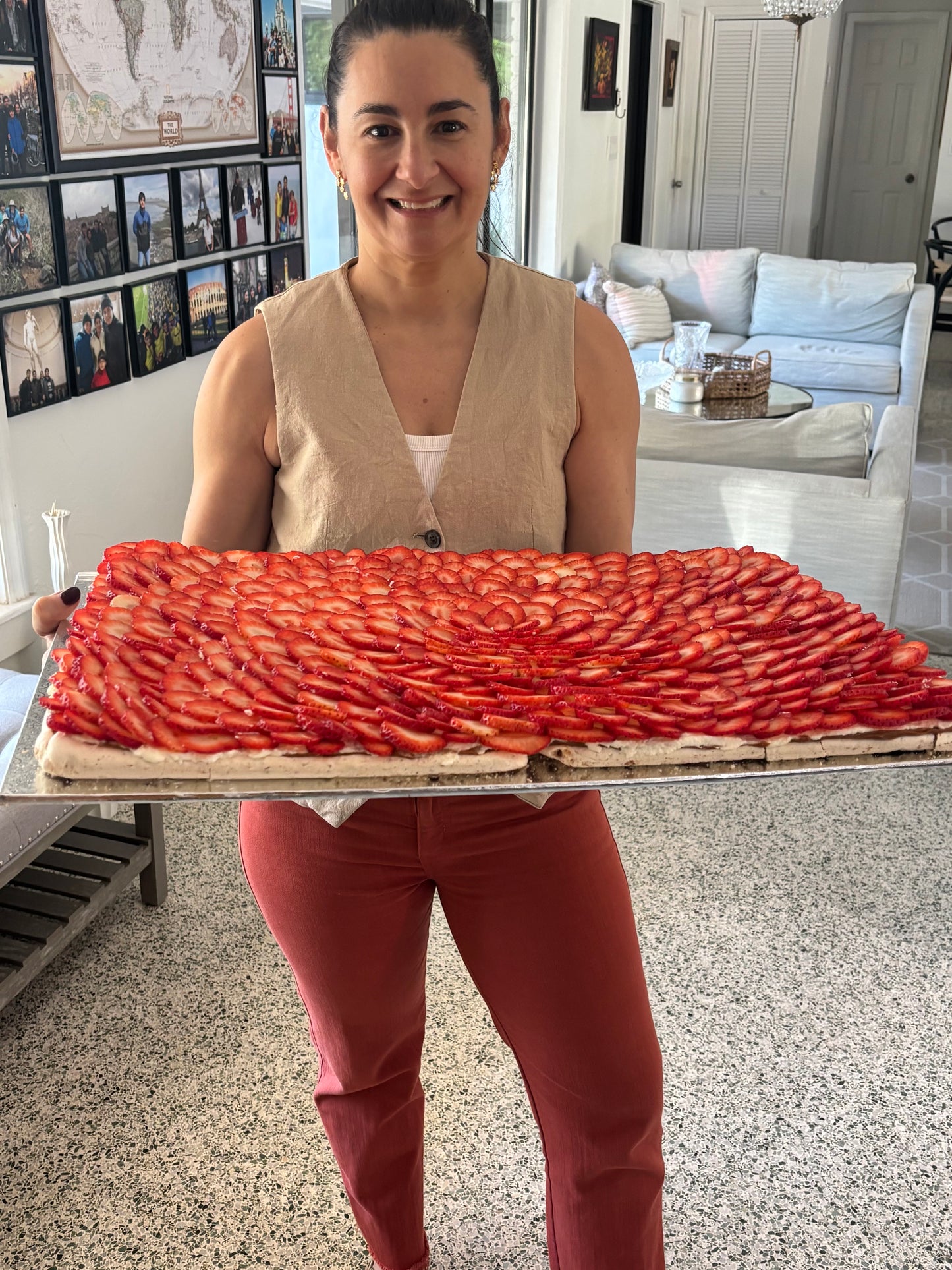 Strawberry Pavlova
