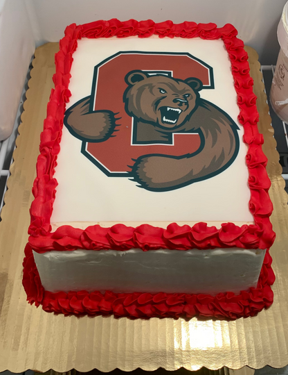 Cake with Edible Image
