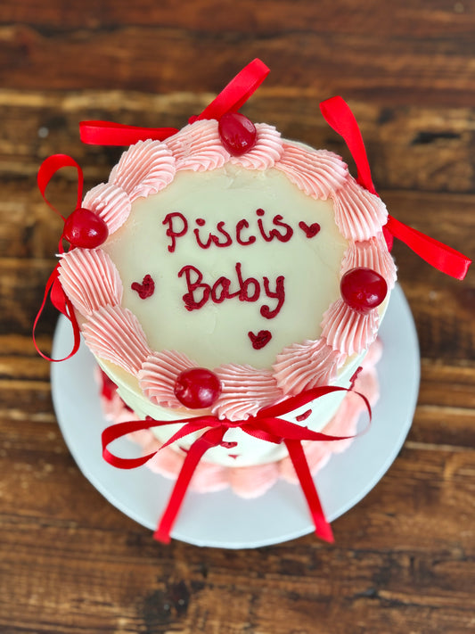 Vintage Round Cake